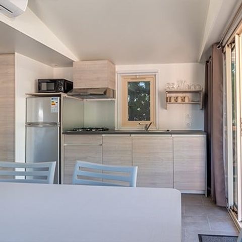 Mobile home 4 persons - Mobile-home | Comfort XL | 2 Bedrooms | 4 Pers. | Raised terrace | Air-con.