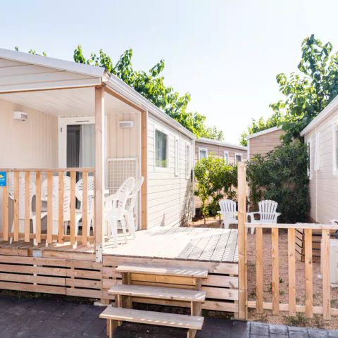 Mobile home 6 persons - Mobile-home | Comfort | 2 Bedrooms | 4/6 Pers. | Single terrace | Air-con.