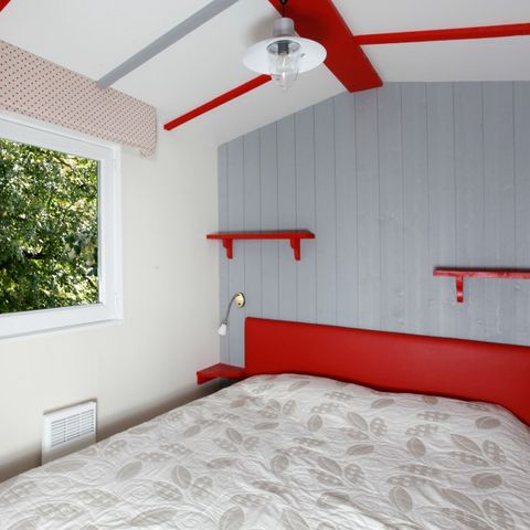 MOBILE HOME 5 people - Cabane du Jura 35 m² - air-conditioned 5 people