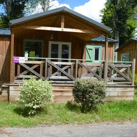 MOBILE HOME 5 people - Cabane du Jura 35 m² - air-conditioned 5 people