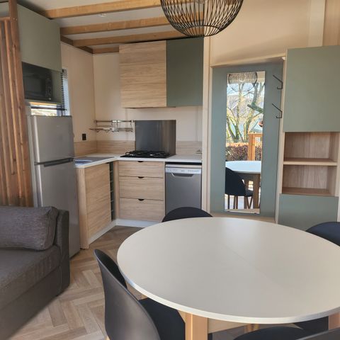 CHALET 4 people - Chalet Cannelle 26m² - air-conditioned 4 pers
