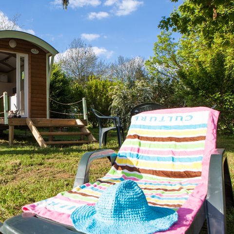 UNUSUAL ACCOMMODATION 4 people - Ciela Roulotte - 1 bedroom - Bathroom