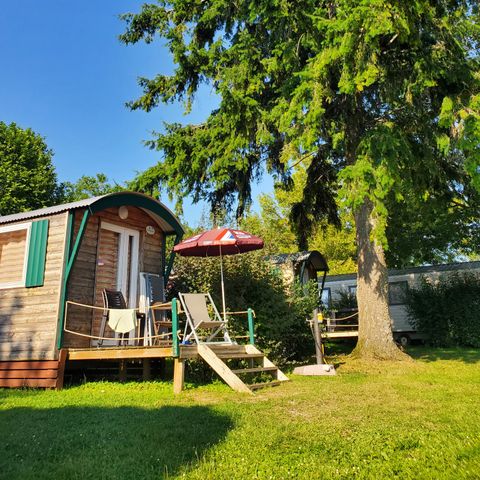 UNUSUAL ACCOMMODATION 4 people - Ciela Roulotte - 1 bedroom - Bathroom