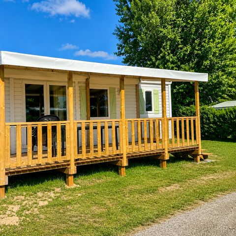 MOBILE HOME 4 people - 2-bedroom Comfort+ mobile home - Covered terrace - 30 m2
