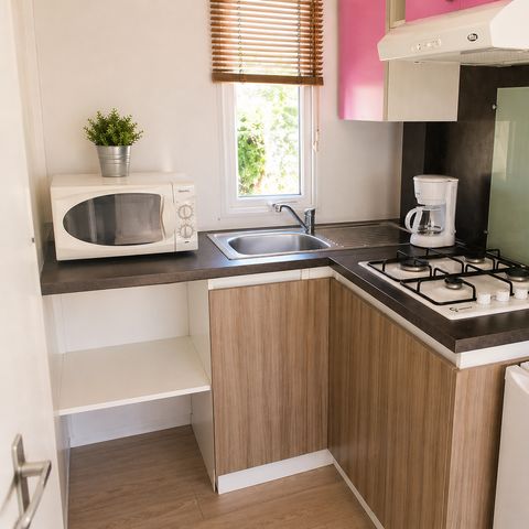 MOBILE HOME 2 people - Privilège 1 bedroom - Uncovered terrace - 21 m2