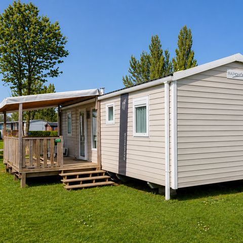 MOBILE HOME 6 people - Premium 3 bedrooms - Covered terrace - 35 m2