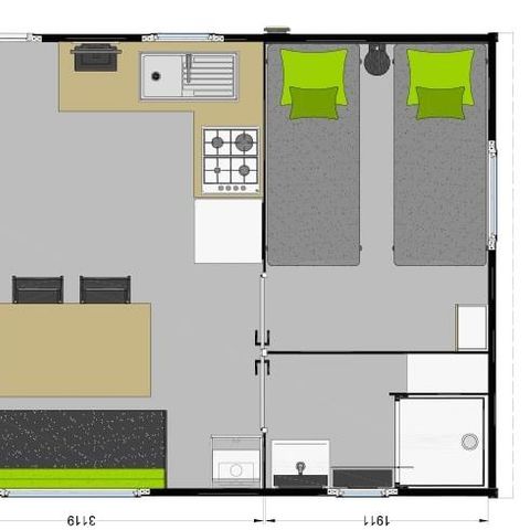 MOBILE HOME 6 people - Ibiza