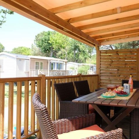Mobile home 7 persons - Happy premium suite Area J with sea view