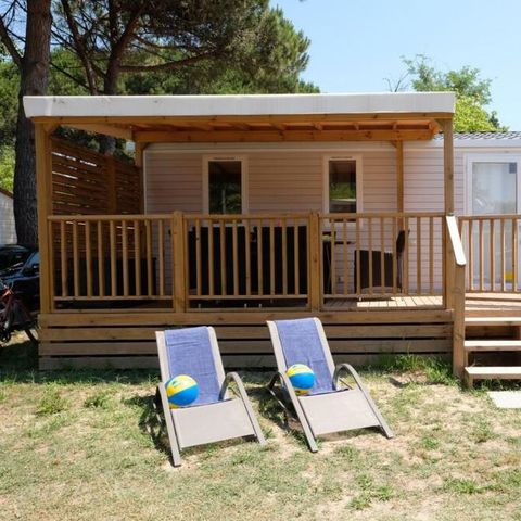 Mobile home 7 persons - Happy premium suite Area J with sea view