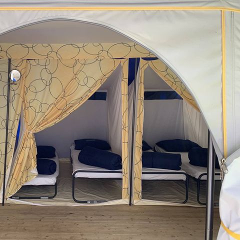 Tent 6 persons - TENT BUNGALOW (WITHOUT SANITARY FACILITIES)