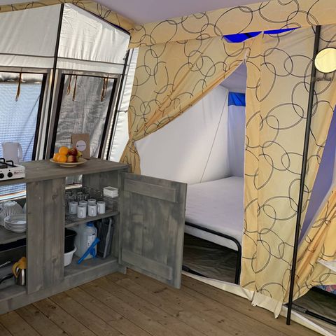 Tent 6 persons - TENT BUNGALOW (WITHOUT SANITARY FACILITIES)