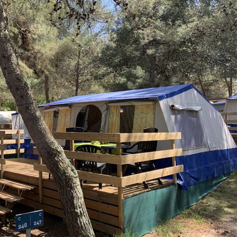 Tent 6 persons - TENT BUNGALOW (WITHOUT SANITARY FACILITIES)