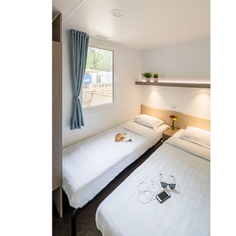 Mobile home 5 persons - Mobile-home | Comfort | 2 Bedrooms | 5 Pers. | Raised terrace | Air conditioning
