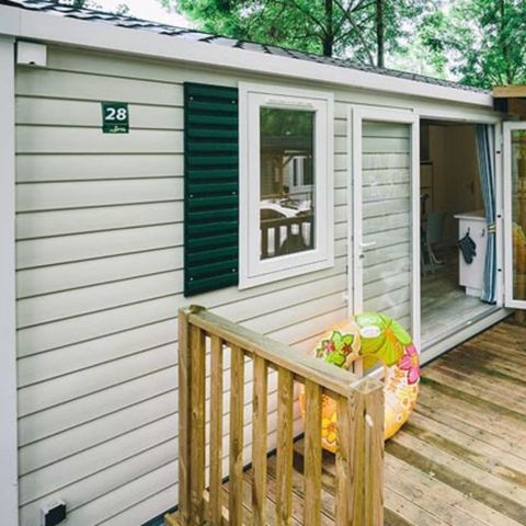 Mobile home 5 persons - Mobile-home | Comfort | 2 Bedrooms | 5 Pers. | Raised terrace | Air conditioning