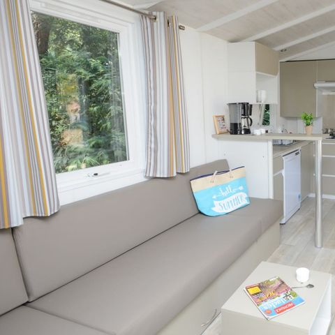 Mobile home 8 persons - Mobile-home | Comfort XL | 3 Bedrooms | 6/8 Pers. | Raised terrace | Air-con.