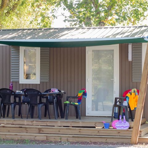 Mobile home 8 persons - Mobile-home | Comfort XL | 3 Bedrooms | 6/8 Pers. | Raised terrace | Air-con.