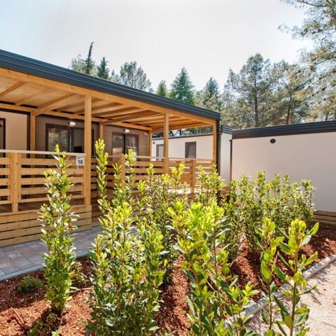 Mobile home 6 persons - Mobile-home | Premium | 2 Bedrooms | 4/6 Pers. | Elevated Terrace| Air-conditioning