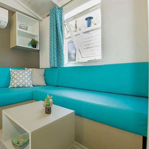 Mobile home 6 persons - Premium | 3 Bedrooms | 6 Pers. | Covered Terrace | Air-conditioned