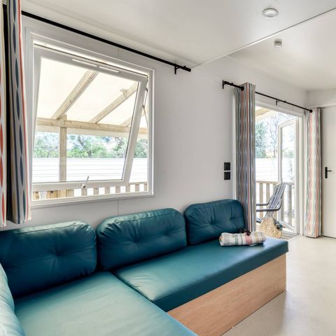 Mobile home 6 persons - Premium | 3 Bedrooms | 6 Pers. | Terrace Lounge | Air conditioning