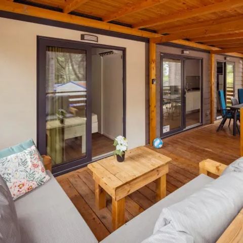 Mobile home 6 persons - Premium 2 bedrooms 2 bathrooms Lounge