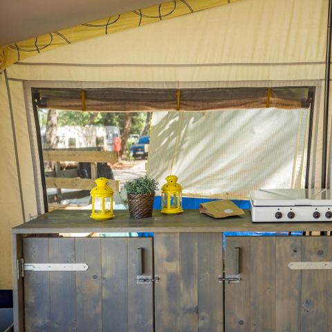Tent 6 persons - Bungalow tent Luxe