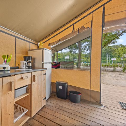 CANVAS AND WOOD TENT 5 people - Safari tent Harmony