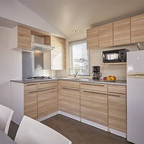 Mobile home 6 persons - Mobile home | Comfort | 3 Bedrooms | 6 Pers | Raised terrace | Air conditioning | TV