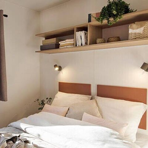 Mobile home 4 persons - Mobile-home | Comfort | 2 Bedrooms | 4 Pers. | Raised terrace | Air-con.