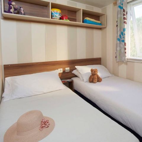 Mobile home 8 persons - Mobile-home | Comfort | 3 Bedrooms | 6/8 Pers. | Raised terrace | Air conditioning