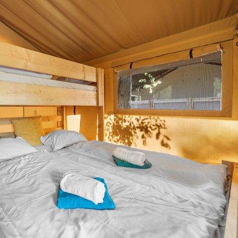 CANVAS AND WOOD TENT 5 people - Lanterna - Safari tent Lodge (5P)