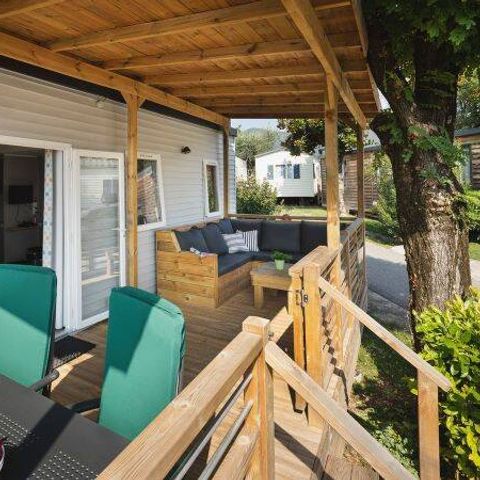 Mobile home 6 persons - Mobil-home | Premium | 3 Bedrooms | 6 Pers | Terrace Lounge | Air conditioning | TV