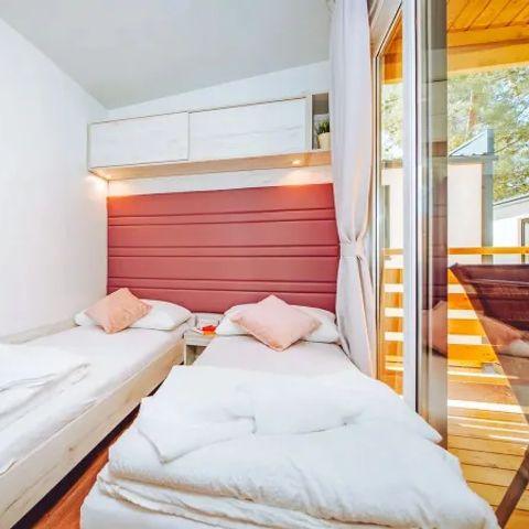 Mobile home 6 persons - Mobile home 6 people - Comfort Plus 3 bedrooms and 2 bathrooms Lounge
