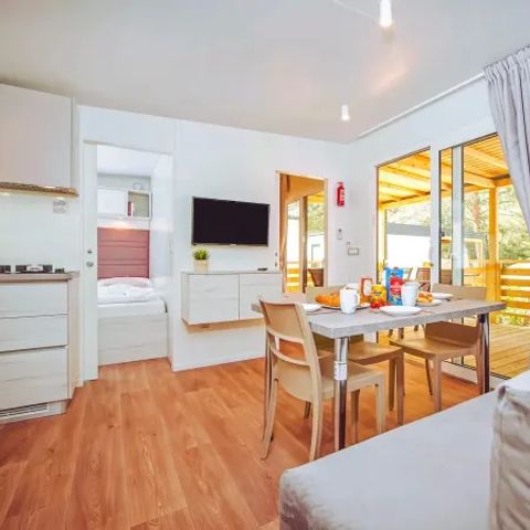 Mobile home 6 persons - Mobile home 6 people - Comfort Plus 3 bedrooms and 2 bathrooms Lounge