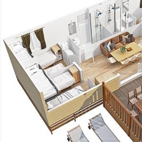 Mobile home 5 persons - Sequoia