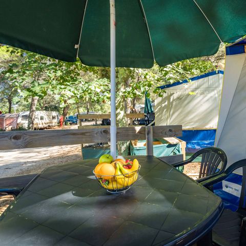 Canvas and wooden tent 4 persons - LUXURY TENT BUNGALOW (WITHOUT SANITARY FACILITIES)