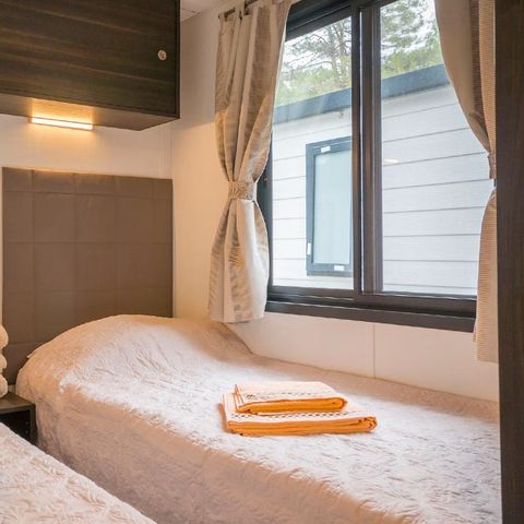 Mobile home 6 persons - Premium | 3 Bedrooms | 6 Pers | Elevated Terrace | Air Conditioning | TV