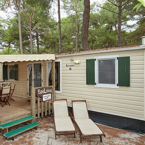 Mobile home 4 persons - Mobil-home | Ultimate | 2 Bedrooms | 4 Pers | Terrace | 2 bathrooms | Air conditioning | TV