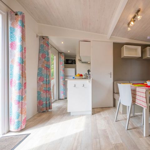 Mobile home 6 persons - Mobil-home | Ultimate | 3 Bedrooms | 6 Pers | Terrace | 2 bathrooms | Air conditioning | TV