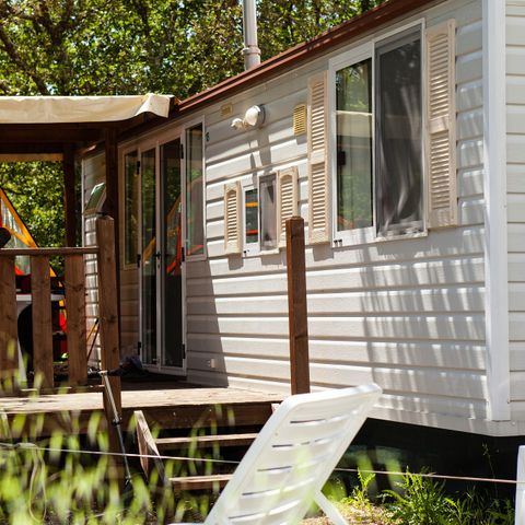 Mobile home 6 persons - Classic | 2 Bedrooms | 4/6 Pers. | Raised terrace | Air-con.