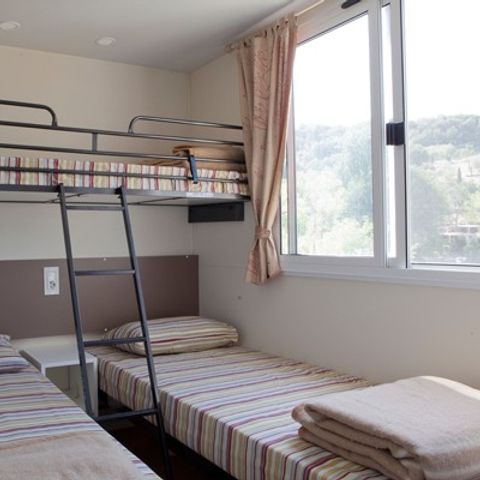 Mobile home 6 persons - Mobil-home | Classic | 2 Bedrooms | 4/6 Pers. | Raised terrace | Air-con.