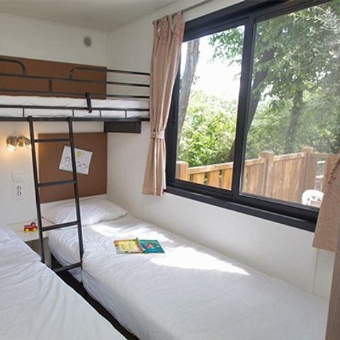 Mobile home 6 persons - Mobile-home | Comfort XL | 2 Bedrooms | 4/6 Pers. | Raised terrace | Air conditioning