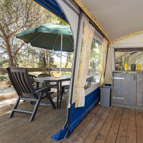 Tent 4 persons - Bungalow tent Luxe