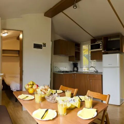 Mobile home 7 persons - Comfort 3 bedroom Lounge with dishwasher