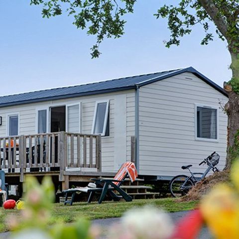 MOBILE HOME 6 people - Mobile-home | Comfort XL | 2 Bedrooms | 4/6 Pers. | Terrace | 2 bathrooms | Air-con.