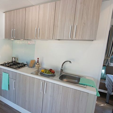 MOBILE HOME 6 people - Mobile-home | Comfort XL | 2 Bedrooms | 4/6 Pers. | Terrace | 2 bathrooms | Air-con.