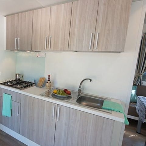 Mobile home 4 persons - Mobile-home | Comfort XL | 2 Bedrooms | 4 Pers. | Raised terrace | 2 bathrooms | Air-con.