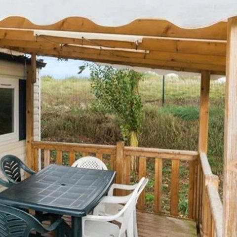 MOBILE HOME 6 people - Mobile-home | Comfort | 3 Bedrooms | 6 Pers. | Raised terrace | Air conditioning