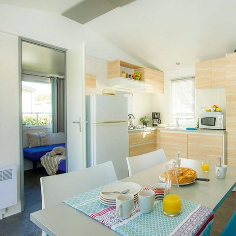 MOBILE HOME 4 people - Classic | 2 Bedrooms | 4 Pers. | Terrace, elevated, not covered | Air conditioning