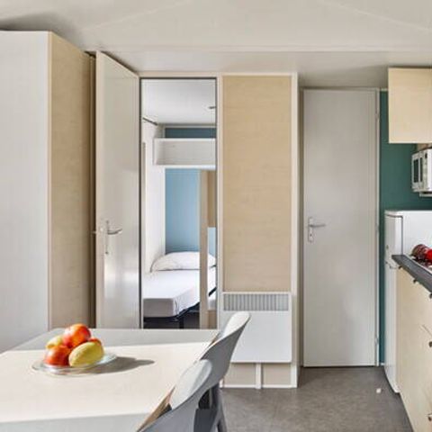 MOBILE HOME 4 people - Comfort | 2 Bedrooms | 4 Pers | Raised terrace | 2 bathrooms | Air conditioning