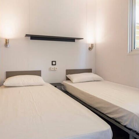 MOBILE HOME 4 people - Comfort | 2 Bedrooms | 4 Pers | Raised terrace | 2 bathrooms | Air conditioning
